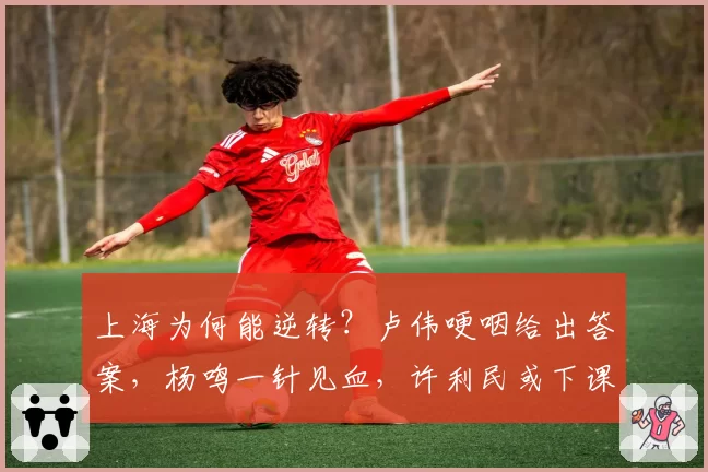上海为何能逆转?卢伟哽咽给出答案,杨鸣一针见血,许利民或下课